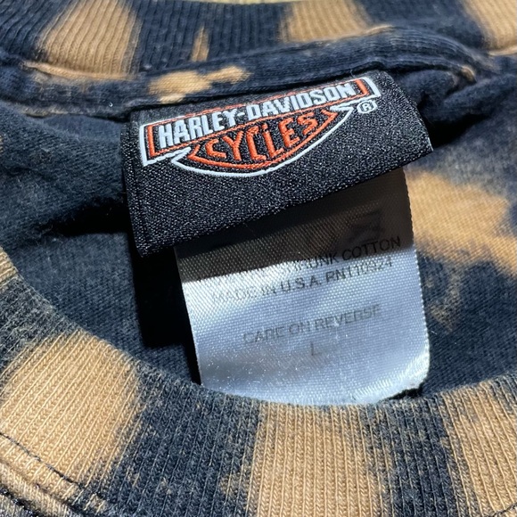 Harley Davidson bleached tee - Picture 2 of 6